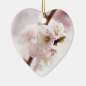 Rosa Frühlingsblüten Keramik Ornament (Rechts)