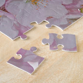 Rosa Frühlingsblüten Puzzle (Seite)