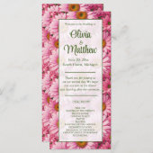 Rosa Frühlingsblütenrosa Gänse Retrosa Blume (Vorne/Hinten)