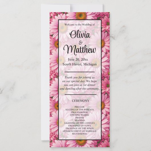 Rosa Frühlingsblütenrosa Gänse Retrosa Blume (Vorderseite)