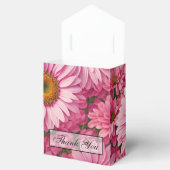 Rosa Frühlingsblütenrosa Gänse Retrosa Blume Geschenkschachtel (Geöffnet)