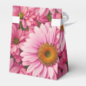 Rosa Frühlingsblütenrosa Gänse Retrosa Blume Geschenkschachtel (Rückseite)