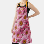 Rosa Frühlingsblütenrosa Gänse Rosa Blume Schürze (InSitu)