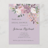 Rosa Frühlingshuppe Einladung (Vorderseite)