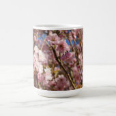 Rosa Frühlingskirschblüte Kaffeetasse (Mittel)