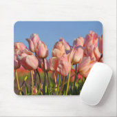 Rosa Frühlingtulis Mousepad (Mit Mouse)