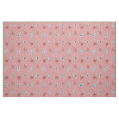 Rosa Fünfzigerjahre Sternexplosion Stoff (Fat Quarter (45,7 x 55,9 cm))