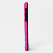Rosa funkelnd Diamanttiara-Herzen iPhone 5 Fall Case-Mate iPhone Hülle (Hinten/Links)