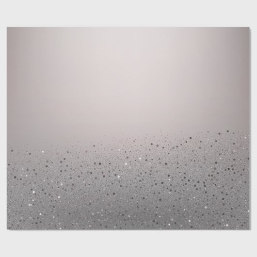 Rosa Funkelnd Glitzer Sweet 16 Birthday Party Geschenkpapier (Flach)