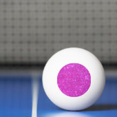 Rosa funkelnd Ping Pong BallGirly Pingpong Tischtennisball (Netto)