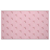 Rosa funkelndes Weihnachten Stoff (Fat Quarter (45,7 x 55,9 cm))