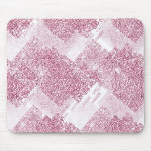 Rosa Funken auf Weiß. Mousepad