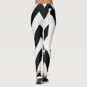 Rosa für B&W Zig Zag Leggings (Rückseite)