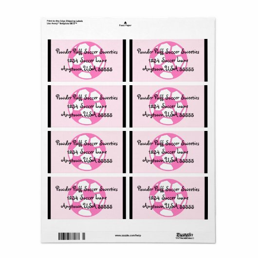 Rosa Fußball (Vorne)