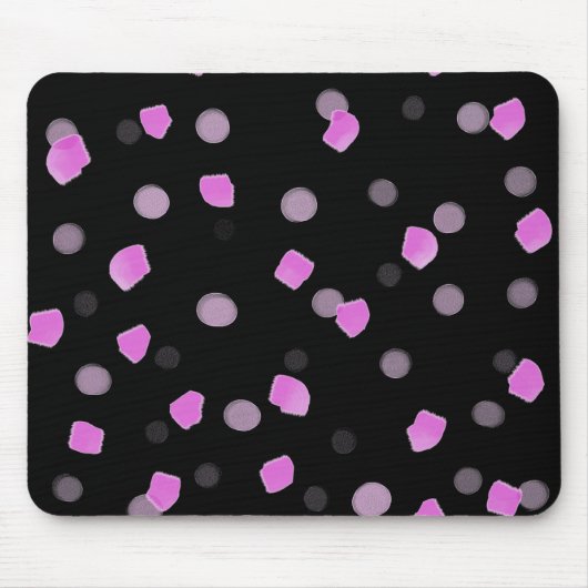 Rosa Fußketten Mousepad (Vorne)
