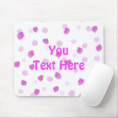 Rosa Fußketten Mousepad (Mit Mouse)