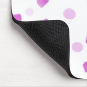Rosa Fußketten Mousepad (Ecke)