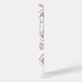 Rosa Galah Cockatoo Rosa Blütenblättrige Case-Mate iPhone Hülle (Rückseite / Links)