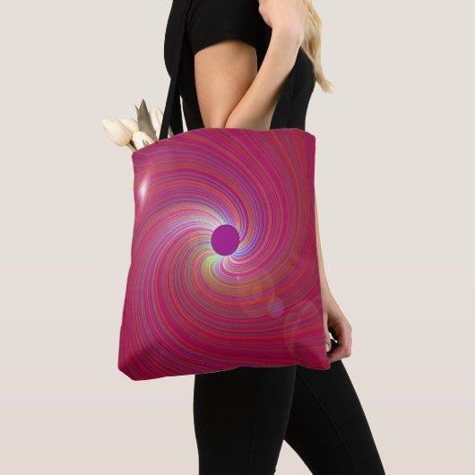 Rosa Galaxie...... Tasche (Von Nahem)