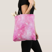 Rosa Galaxie Universum Tasche (Von Nahem)