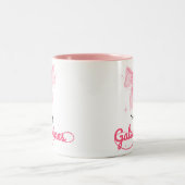 Rosa Galentine Tag Tasse Valentinstag (Mittel)