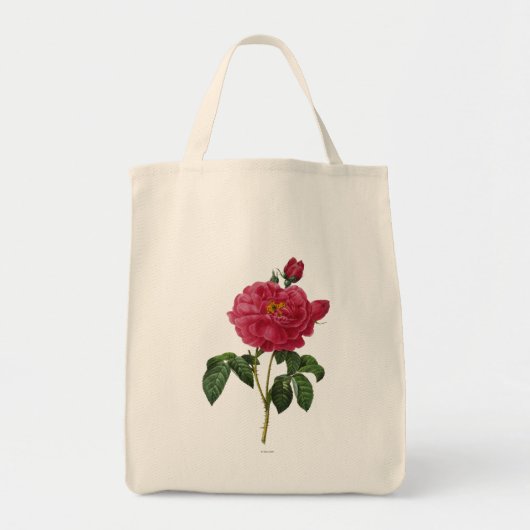 Rosa Gallica Tragetasche (Vorne)