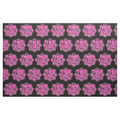 Rosa Ganesh gekämmtes Gewebe der Baumwolle(56" Stoff (Fat Quarter (45,7 x 55,9 cm))