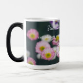 Rosa Gänse und Stiefmütterchen im Grünen Verwandlungstasse (Links)