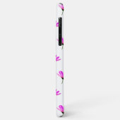 Rosa Gänseblümchen Case-Mate iPhone Hülle (Hinten/Links)