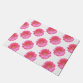 Rosa Gänseblümchen Fußmatte (Schrägansicht)