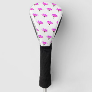 Rosa Gänseblümchen  Golf Headcover