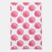Rosa Gänseblümchen Handtuch (Vertikal)