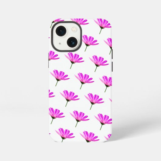 Rosa Gänseblümchen iPhone Hülle (Rückseite)