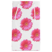 Rosa Gänseblümchen Kleine Geschenktüte (Vorderseite)