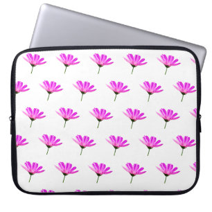 Rosa Gänseblümchen Laptopschutzhülle
