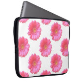 Rosa Gänseblümchen Laptopschutzhülle (Vorne Rechts)