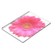 Rosa Gänseblümchen Notizblock (Linke Seite)