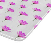 Rosa Gänseblümchen Schneidebrett (Ecke)