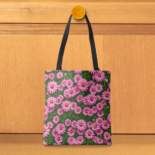 Rosa Gänseblümchen-Tasche Tasche