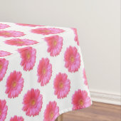 Rosa Gänseblümchen Tischdecke (Beispiel)