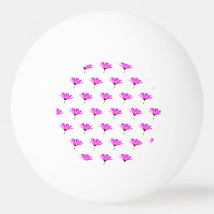 Rosa Gänseblümchen Tischtennisball