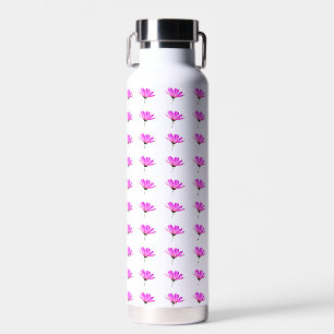 Rosa Gänseblümchen Trinkflasche