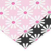 Rosa Gänseblümchen und hübsche Gänseblümchen Kurzer Tischläufer (Ecke)