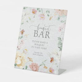 Rosa Garden Blume Dusche Bouquet Bar Sockelschild