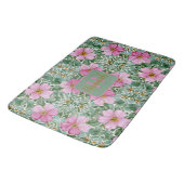Rosa Garden Mosaik Bath Mat Badematte (Schrägansicht)