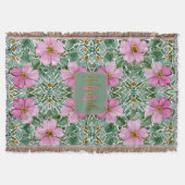 Rosa Garden Mosaik Decke (Vorderseite)