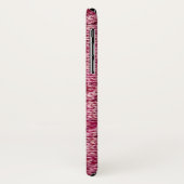 Rosa Garn verkabelter Strick Case-Mate iPhone Hülle (Hinten/Links)