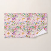 Rosa Garten Badhandtuch Set (Handtuch)