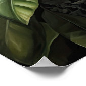 Rosa Gärten Blume Art Print Poster (Ecke)