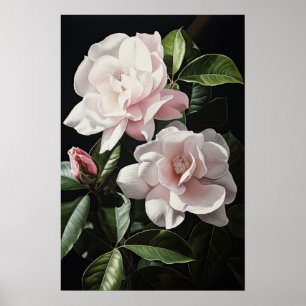 Rosa Gärten Blume Art Print Poster